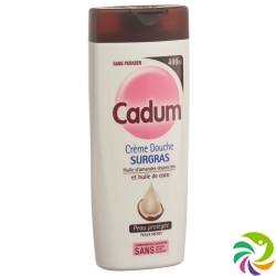 Cadum crème douche surgras coco bottle 400 ml