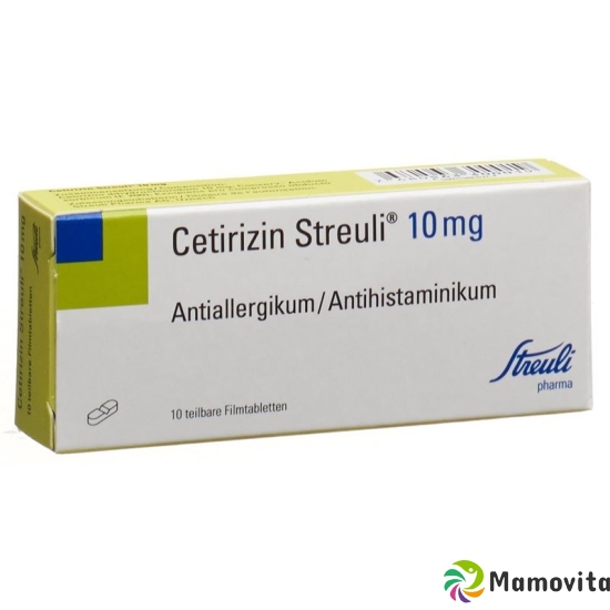 Cetirizine Streuli Filmtabl 10 mg 10 pcs buy online