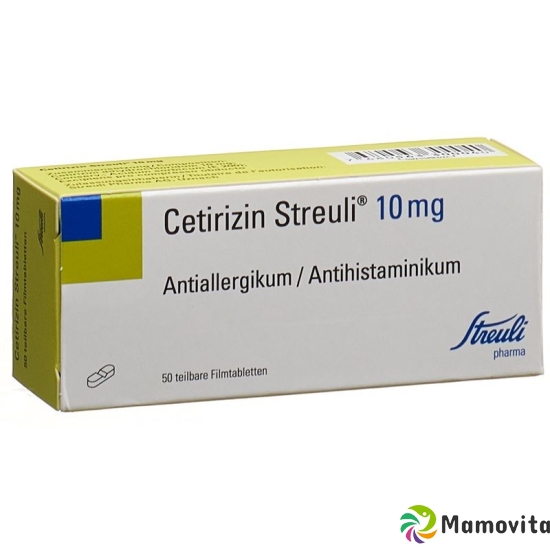 Cetirizine Streuli Filmtabl 10 mg 50 pcs buy online