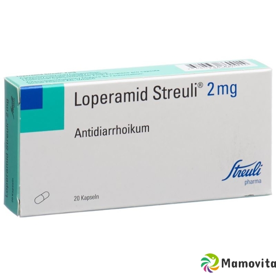 Loperamide 2 mg Streuli Kaps 20 pcs buy online