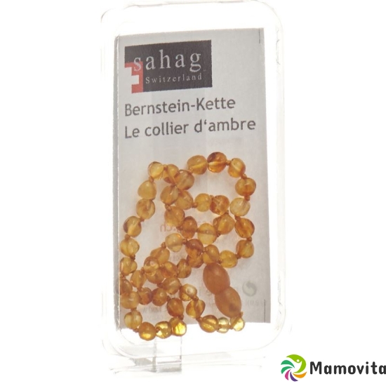 Sahag amber necklace 35cm buy online