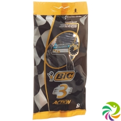 Bic 3 Action 3-blade razor for men 8 pcs