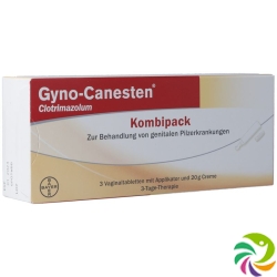 Gyno-Canesten Kombipack 3 vaginal tablets and 20 g cream