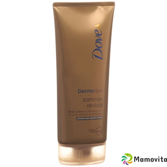 Dove Body Lotion DermaSpa Summer Revival Dark 200ml buy online