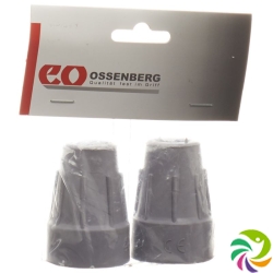 Ossenberg crutch capsule Pivoflex 19mm gray 1 pair