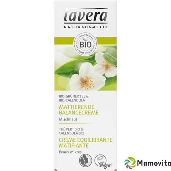 Lavera Mattifying Balancing Cream Green Tea 50ml buy online