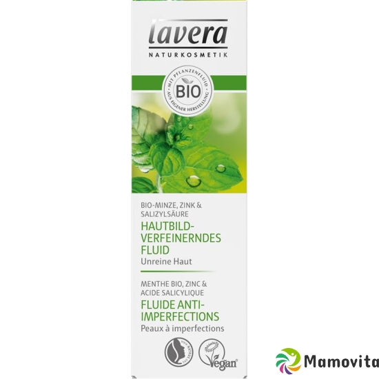 Lavera Hautbildverfeinerndes fluid mint 50 ml buy online