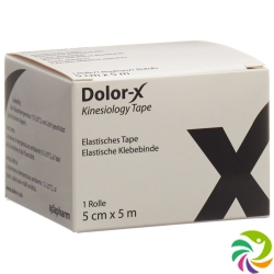 Dolor-X Kinesiology Tape 5cmx5m black