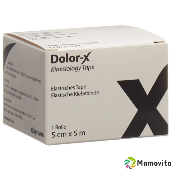 Dolor-X Kinesiology Tape 5cmx5m black buy online