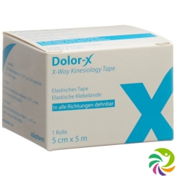 Dolor-X X-Way Kinesiology Tape 5cm x 5m blue