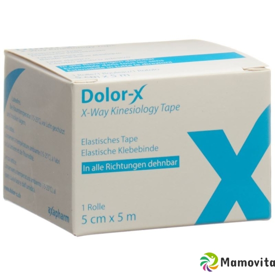 Dolor-X X-Way Kinesiology Tape 5cm x 5m blue buy online