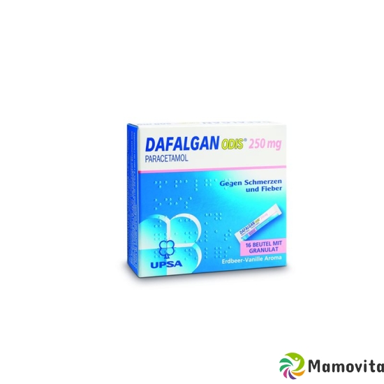 Dafalgan Odis Gran 250 mg Btl 16 pcs buy online