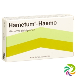 Hametum-haemo Supp 10 pcs