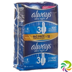 Ultra always binding Night Value Pack 18 pcs