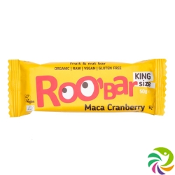 Roobar raw bar Maca Cranberry 16 x 50 g