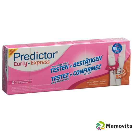 Predictor Early EARLY EXPRESS + pregnancy test 2 pcs buy online