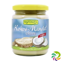 Rapunzel coconut almond cream jar 250 g