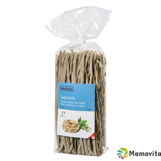 Biofarm Tagliatelle Dinkel-kräuter 350g buy online