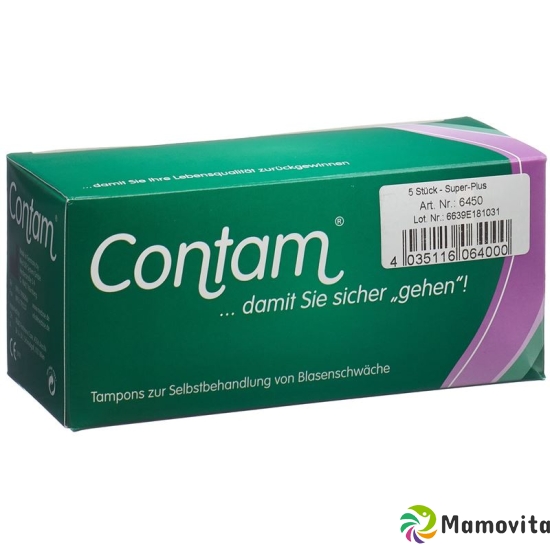 Contam Vaginaltampon 45mm Extra Plus special size 5 pcs buy online