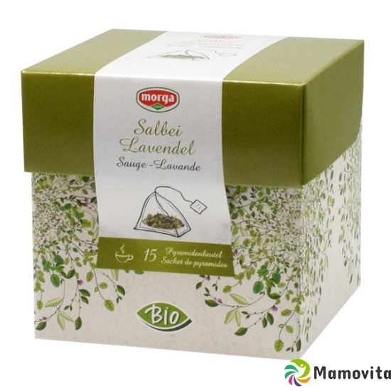 Morga sage lavender herbal tea pyramid teabags Bio 15 pcs buy online