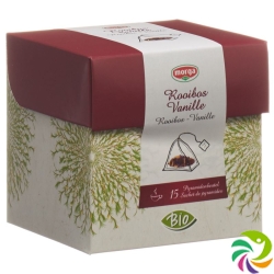 Morga rooibos vanilla pyramid teabags Bio 15 pcs