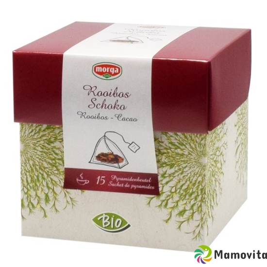 Morga Rooibostee chocolate pyramid teabags Bio 15 pcs buy online