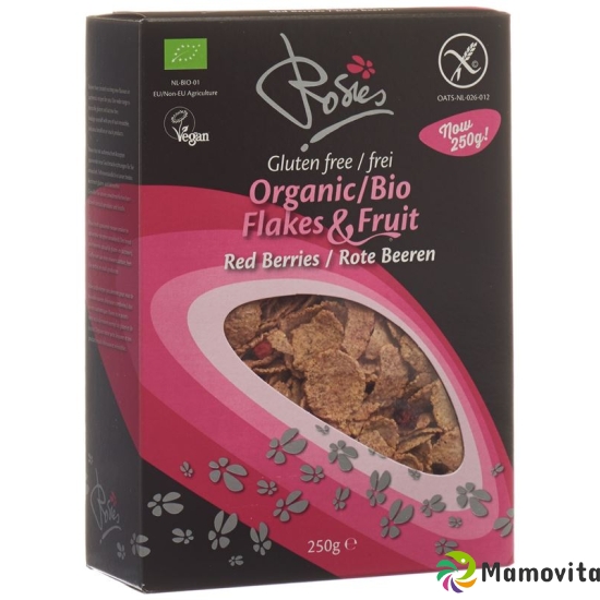 Rosies Flakes Rote Früchte Glutenfrei Bio 250g buy online