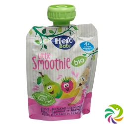 Hero Baby Organic Smoothie Pear Banana Raspberry Btl 90 g