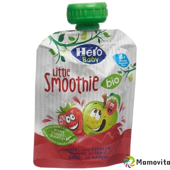 Hero Baby Organic Smoothie apple strawberry Btl 90 g buy online