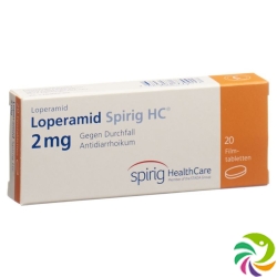 Loperamide 2 mg Spirig HC Filmtabl 20 pcs