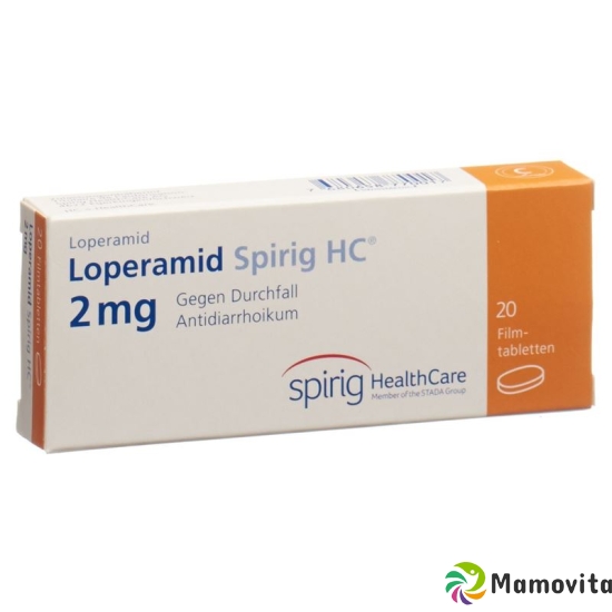 Loperamide 2 mg Spirig HC Filmtabl 20 pcs buy online