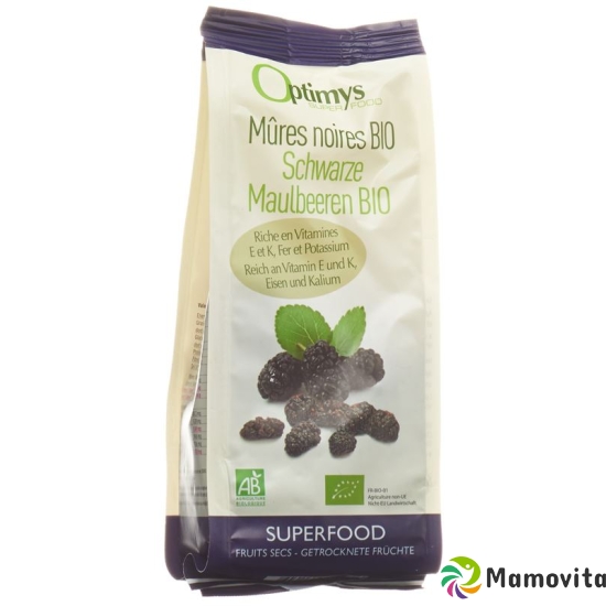 Optimys black mulberries Bio 180 g buy online