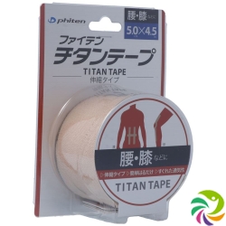 Phiten Aqua Titanium Tape 5cmx4.5m elastic EU