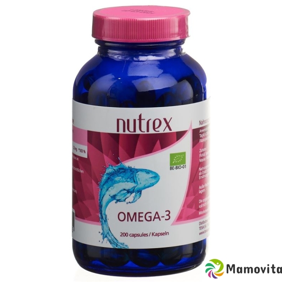 NUTREX Omega 3 fish oil Kaps 500 mg Bio Ds 200 pcs buy online