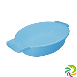 Sundo wash bowl 5.5l blue plastic with soap dish