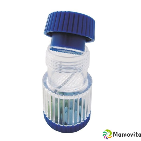 Sundo tablets mortar with screw cap blue-transparent buy online