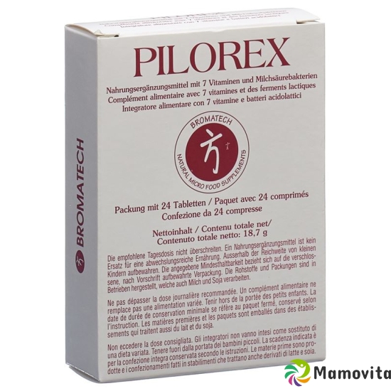 PILOREX Bromatech Tabs Blist 24 pcs buy online