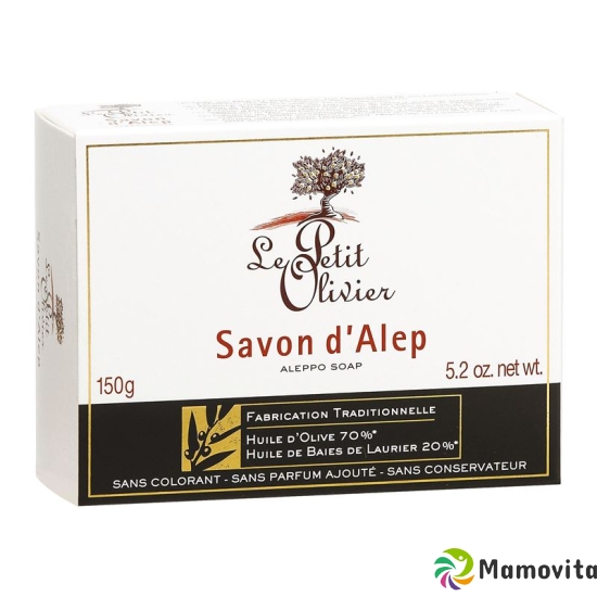 Le Petit Olivier Savon D'alep 150g buy online