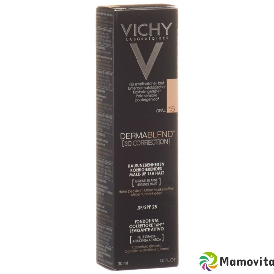 Vichy Dermablend 3D Correction 15 Opal 30ml buy online