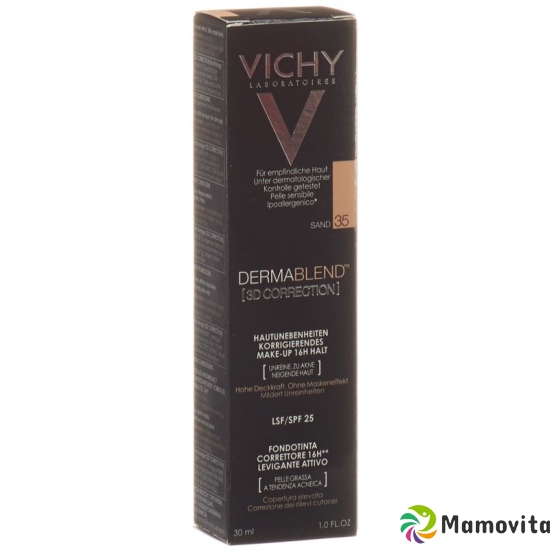 Vichy Dermablend 3D Correction 35 Sand 30ml buy online