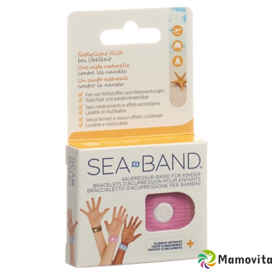 Sea-Band acupressure band Children pink one pair buy online