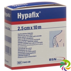 Hypafix adhesive fleece 2.5cmx10m role