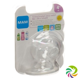 MAM spout extra soft 4+ Months 2 pcs