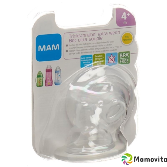 MAM spout extra soft 4+ Months 2 pcs buy online