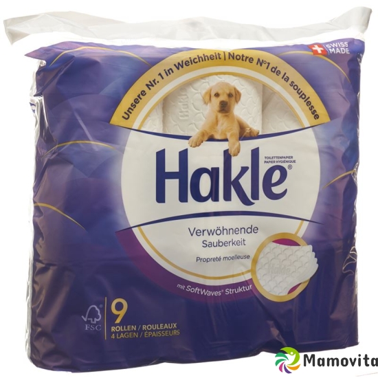 Hakle Pampering cleanliness of toilet paper FSC 9 units buy online