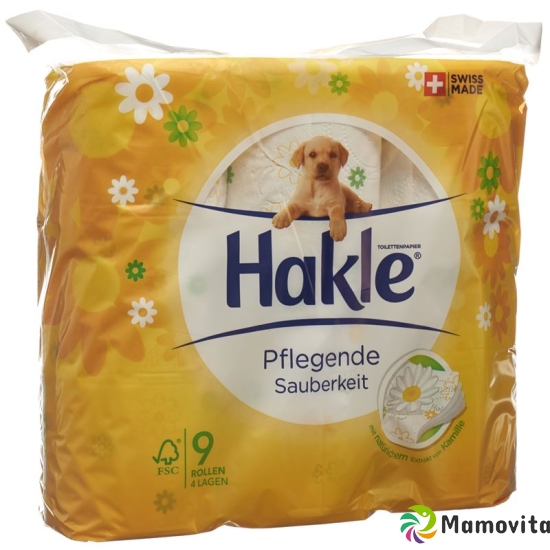 Hakle Nourishing cleanliness of toilet paper FSC 9 units buy online