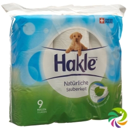 Hakle Natural cleanliness of toilet paper FSC 9 units