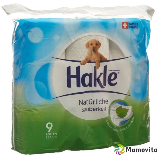 Hakle Natural cleanliness of toilet paper FSC 9 units buy online