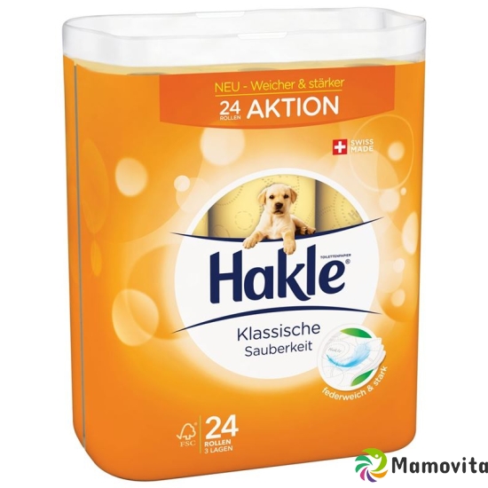 Hakle Classic cleanliness of toilet paper orange FSC 24 pcs buy online