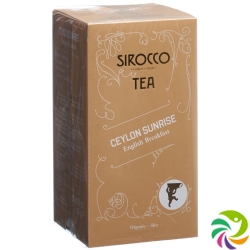 Sirocco Ceylon tea bags Sunrise 20 pcs